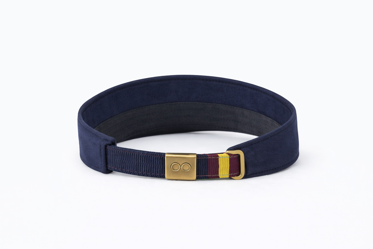 Brushed Band Visor_Bright White