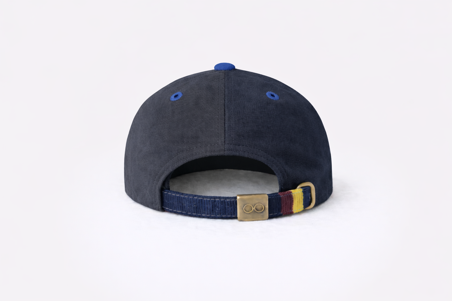 Contrast 6-Panel Ball Cap_Anthracite · Dress Blues