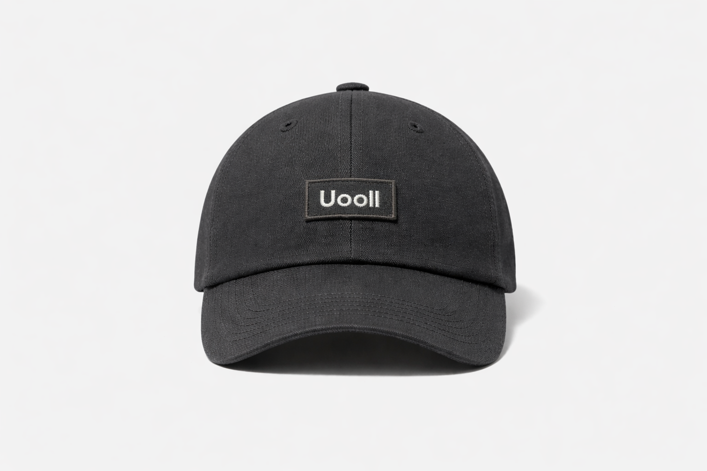 6-Panel Ball Cap _ Anthracite
