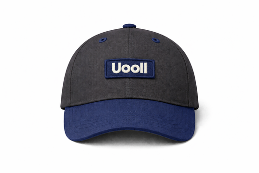 Contrast 6-Panel Ball Cap_Anthracite · Dress Blues