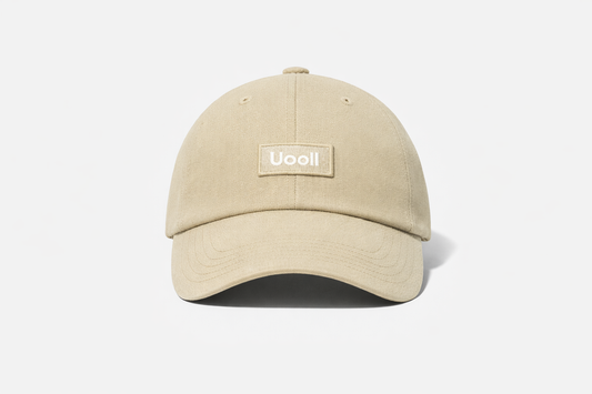 6-Panel Ball Cap _ Pale Khaki