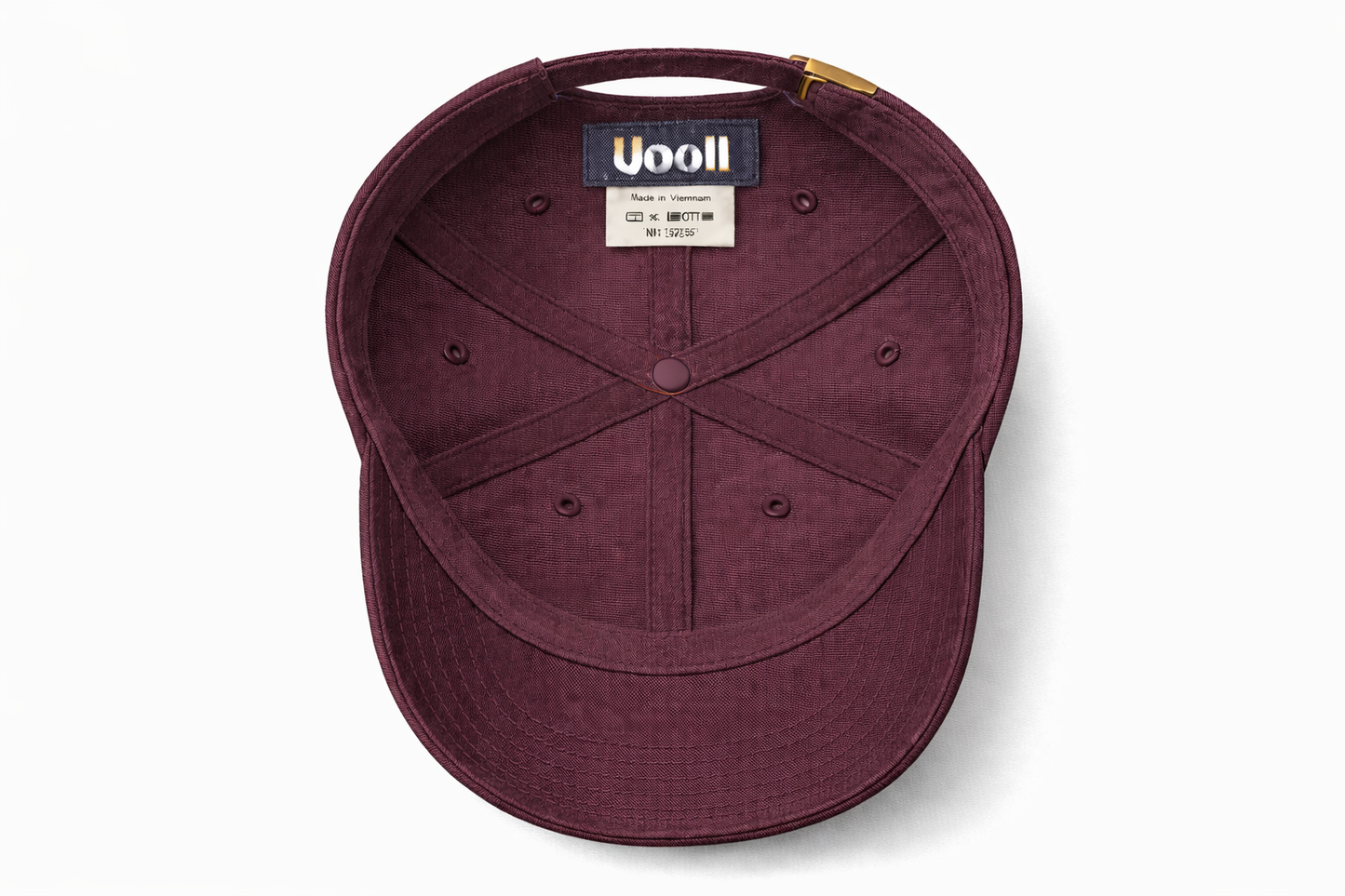 6-Panel Ball Cap _ Zinfandel